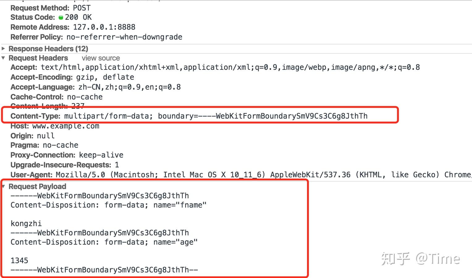 HTTP请求中 request payload 和 formData 区别？ - 知乎