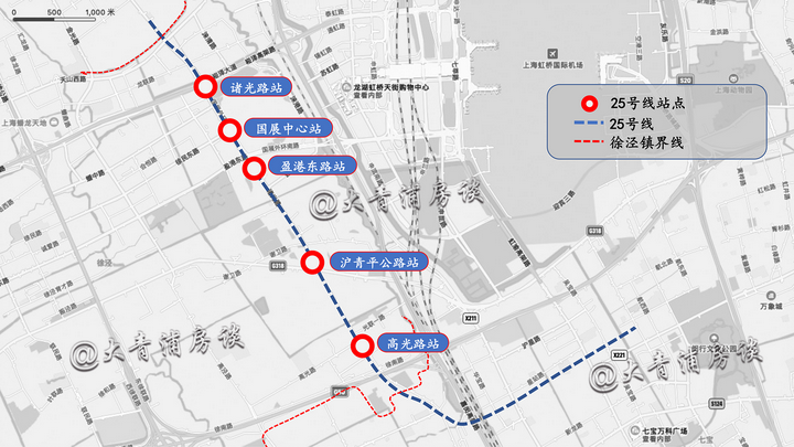 青浦华新地铁25号线图片