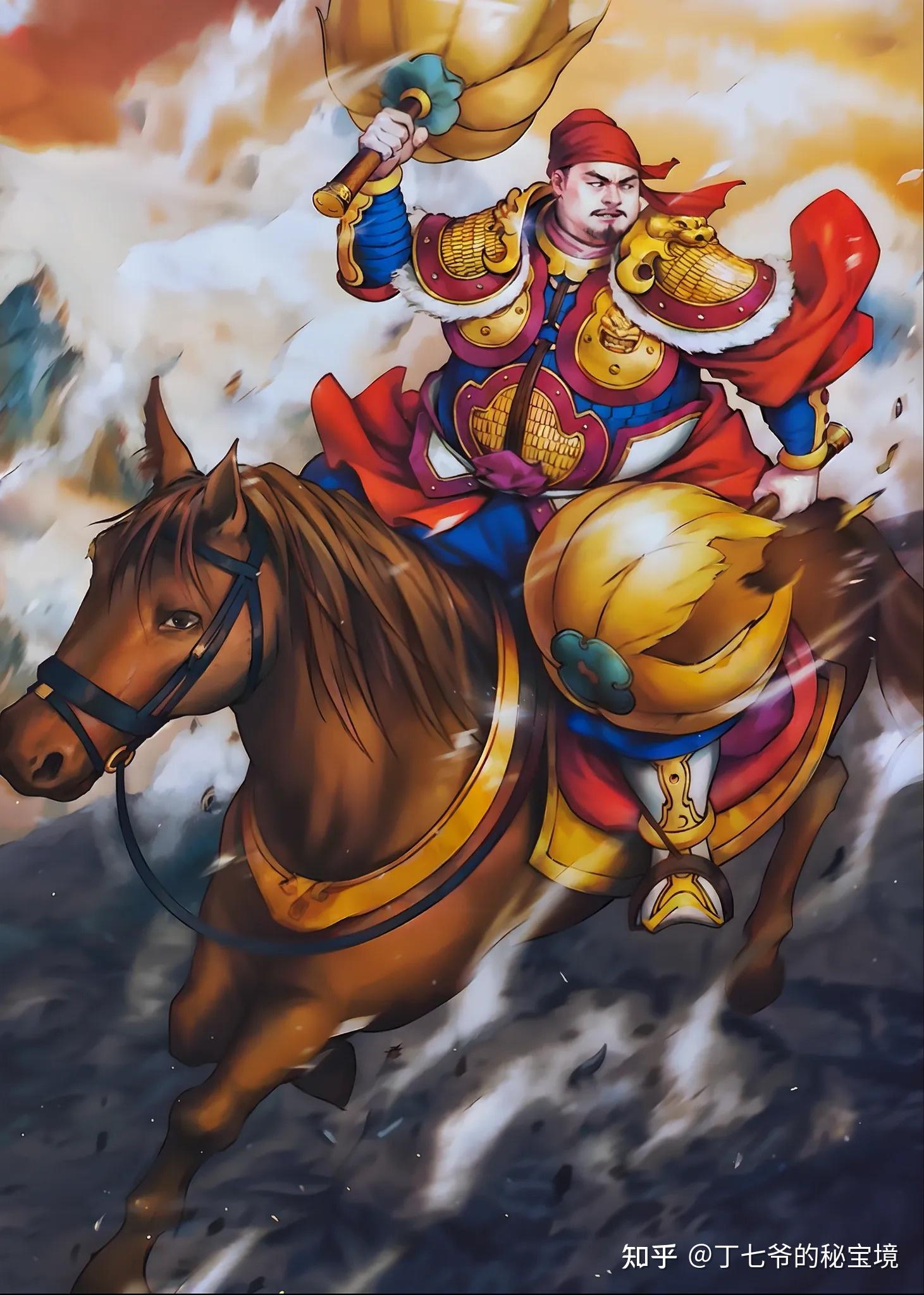 少华山寨主,本领低微,常用一柄硕大的纸糊大锤在阵前招摇,裴元庆