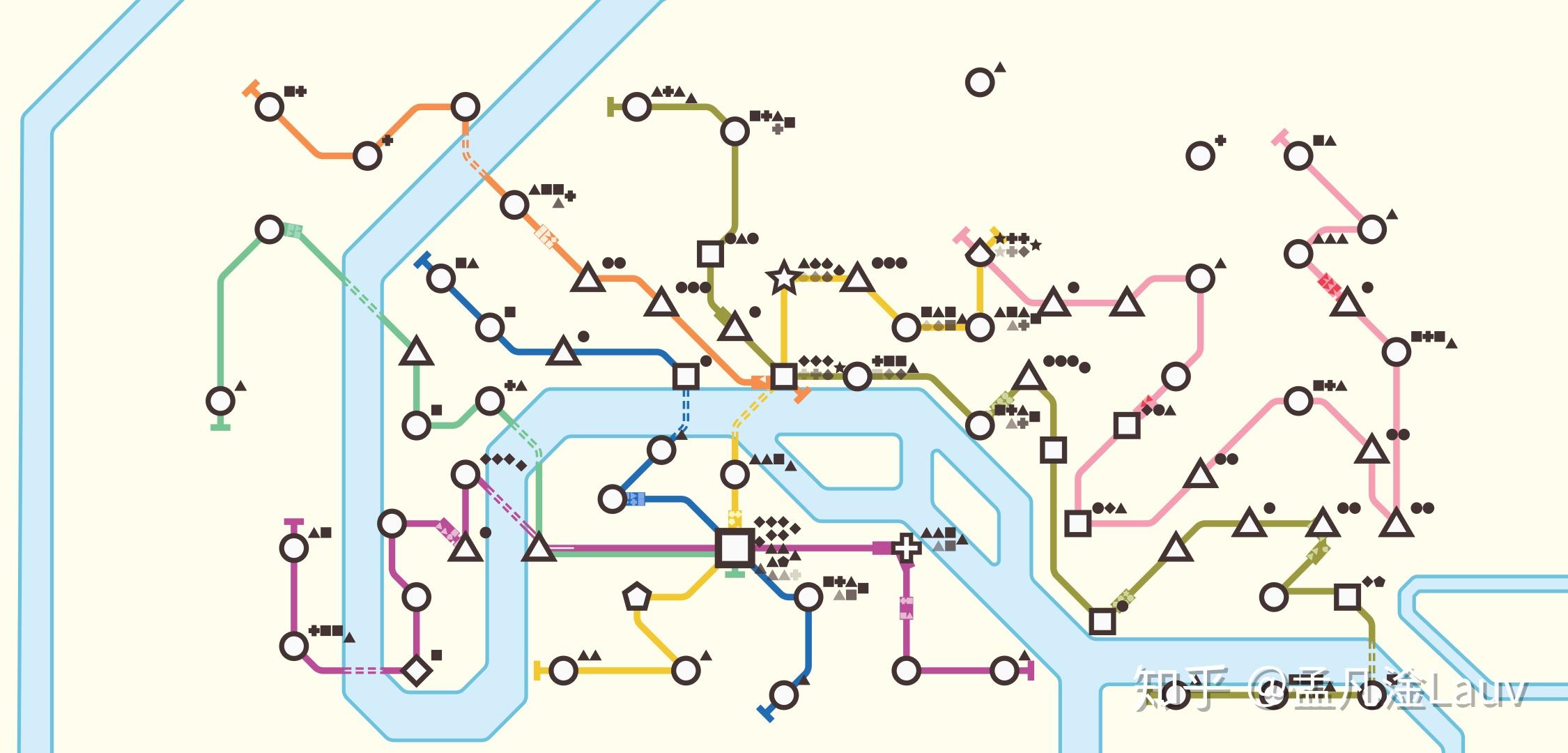 游戏mini metro(迷你地铁) 有哪些技巧?