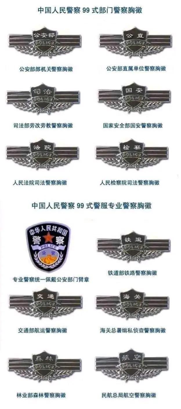 辅警肩章级别图片