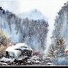 临窗观雪