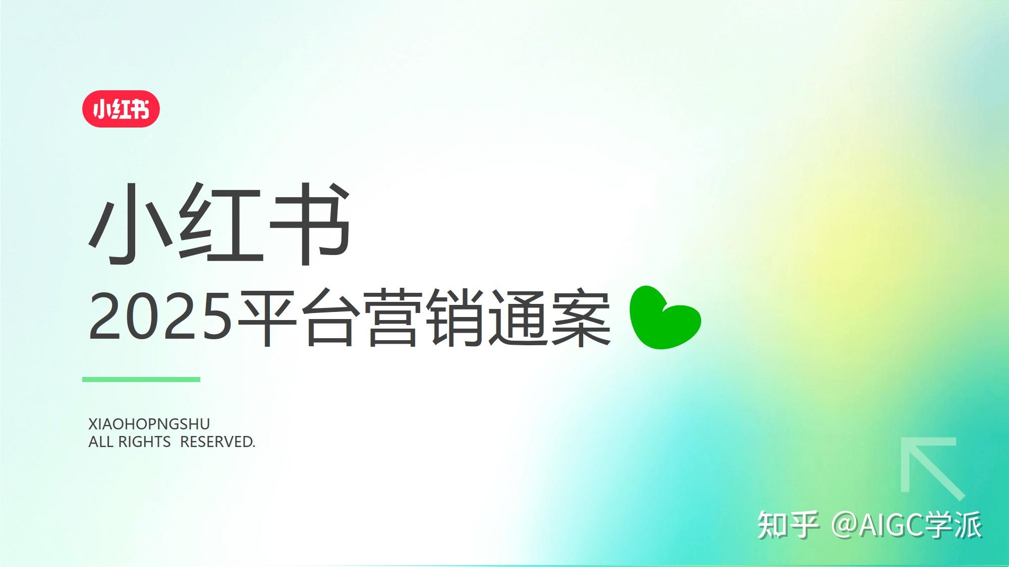 小红书运营:2025小红书平台营销通案 - 知乎