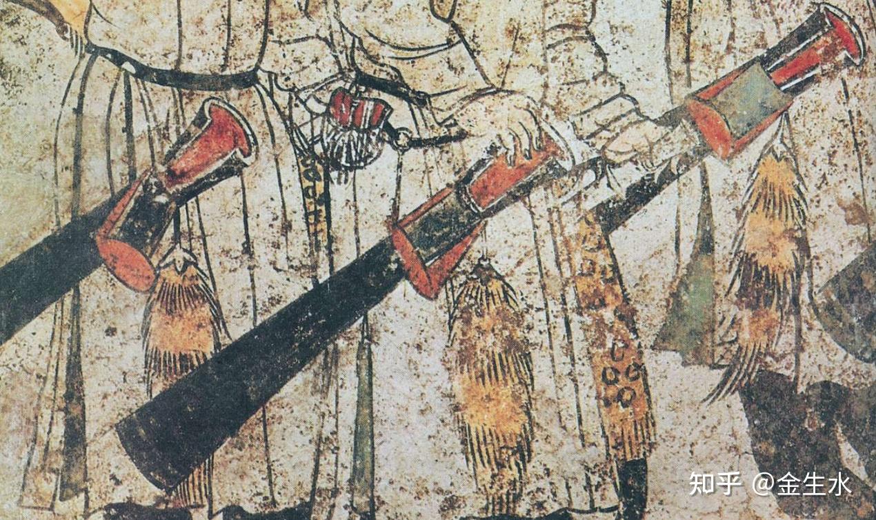 出土唐墓壁画上着白圆领袍的是属于哪个社会等级若是无身份的庶人如何