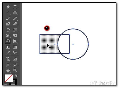 ai如何给一个异性一个非常奇怪的形状填充多种颜色划线直线用路径查找