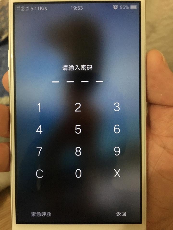 oppoa53m的四位屏幕密码忘了怎么解锁啊usb在没有打开的情况下在电脑