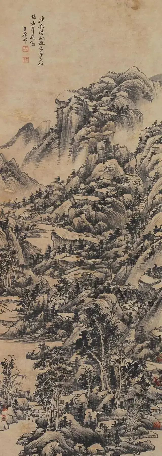 北宗山水刘子久经典作品 - 知乎