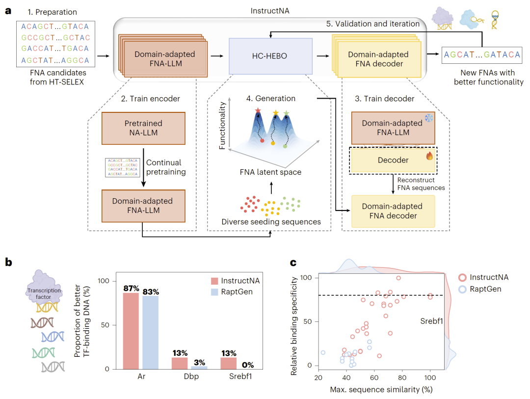 Nat. Comput. Sci. | InstructNA: 基于核酸大语言模型的功能核酸与适配体从头设计 - 知乎