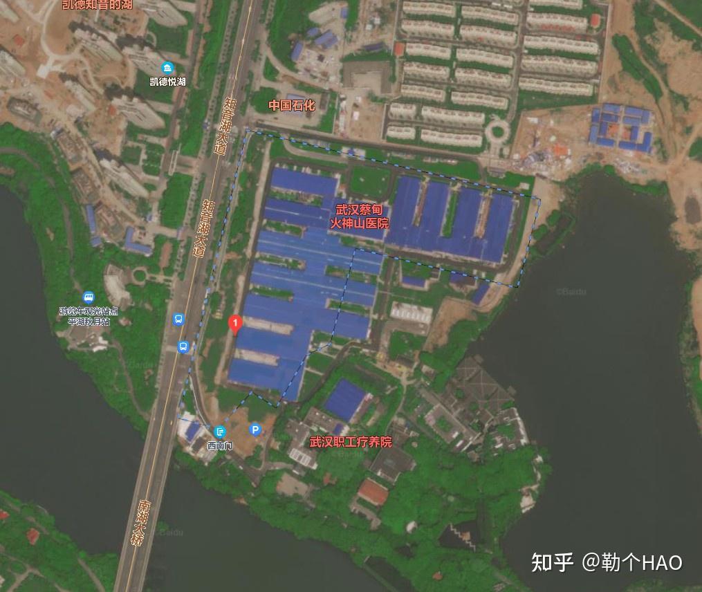 火神山医院建造所在地之前就是一块空地吗