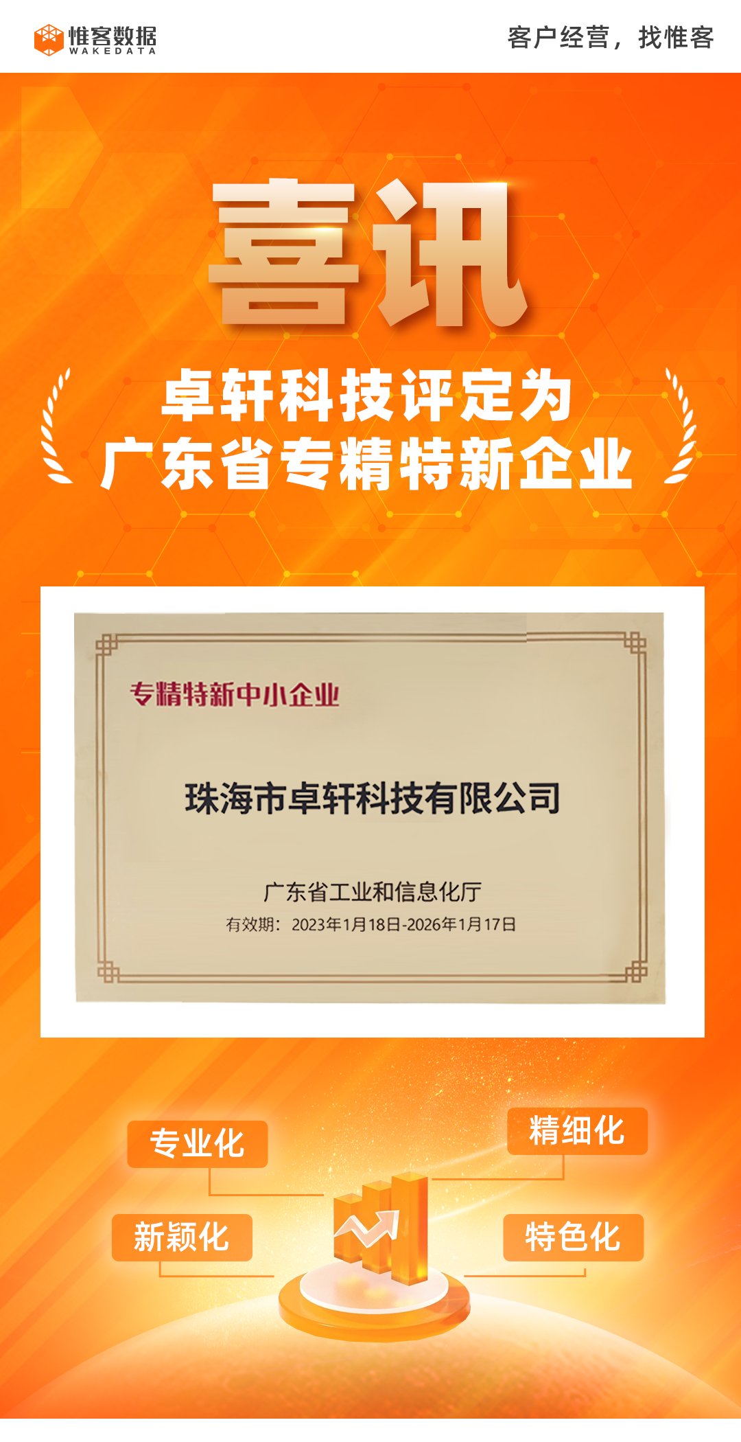 喜讯|我司获评广东省“专精特新”企业 - 知乎