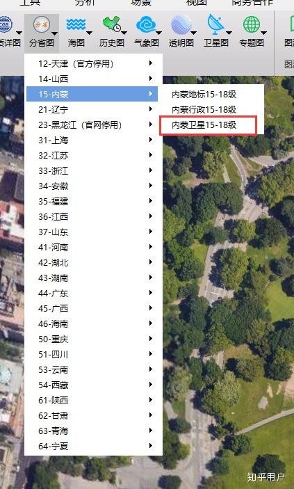 怎么查卫星航拍地图