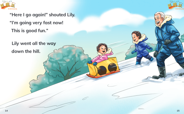 小雪节气,一起看看跟"雪"有关的英语词汇,游戏,活动,运动及英语绘本