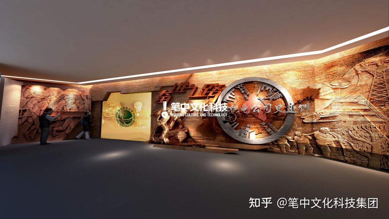 好展馆笔中造 | 工期缩短30天,用科技与视觉艺术呈现国电魅力:国家电网潍坊供电公司展厅 - 知乎