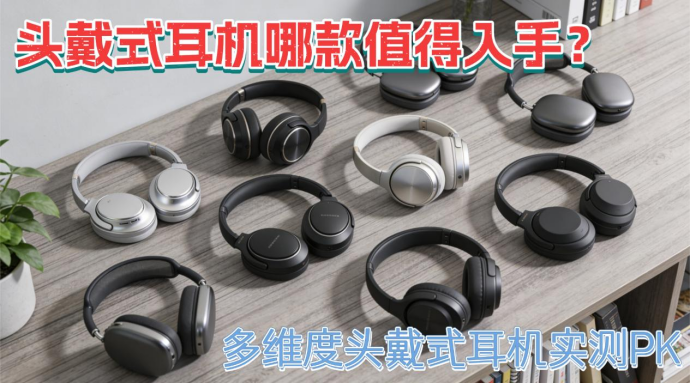 【头戴式耳机2026哪款值得入】热门头戴式耳机推荐榜单:索尼、飞利浦、苹果、漫友、森海塞尔等旗舰头戴式耳机实测数据+真实体验,轻松选对不踩雷!