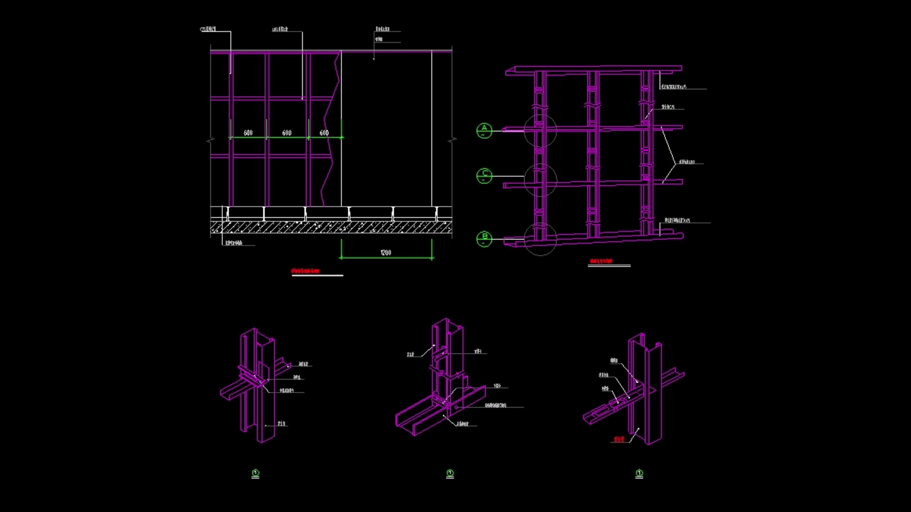 这套弱电机房工程安装大样图素材,太全面了!