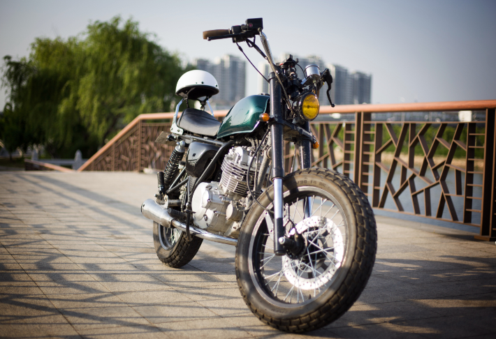 轻骑游侠250改装brattracker风格日范复古