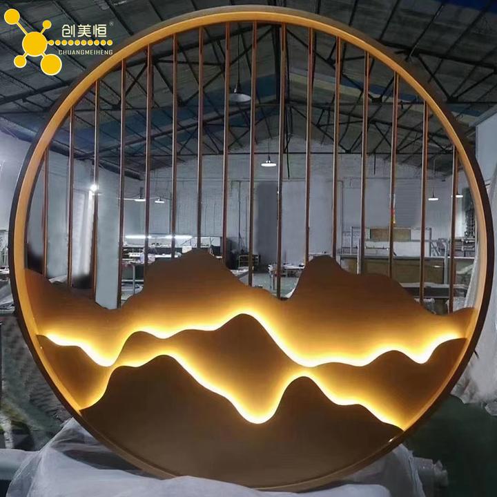 不锈钢屏风案例图片欣赏 - 知乎