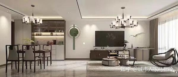 设计效果丨寰宇天下105新中式,融入生活的东方美学 - 知乎