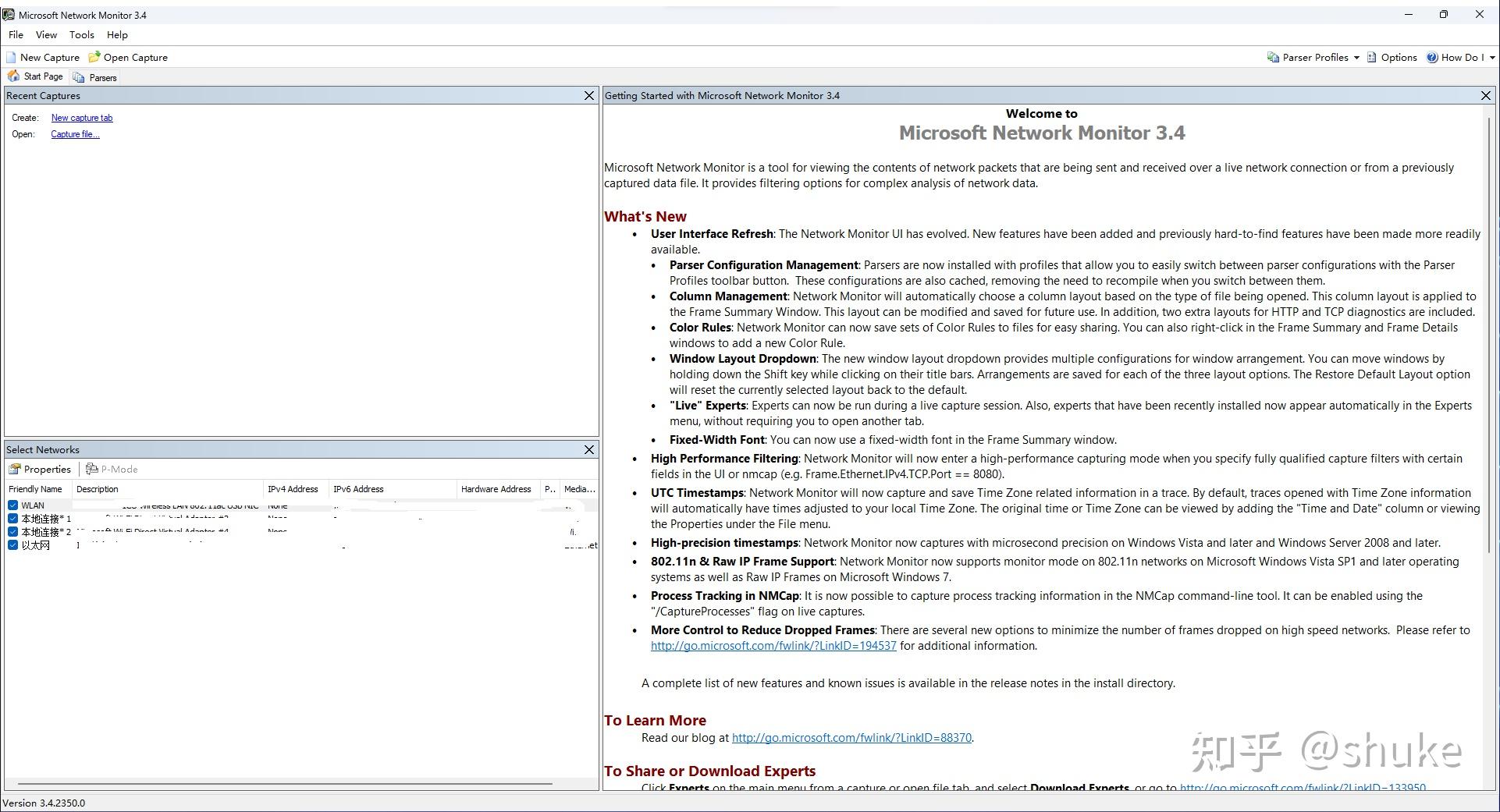 Microsoft network monitor 