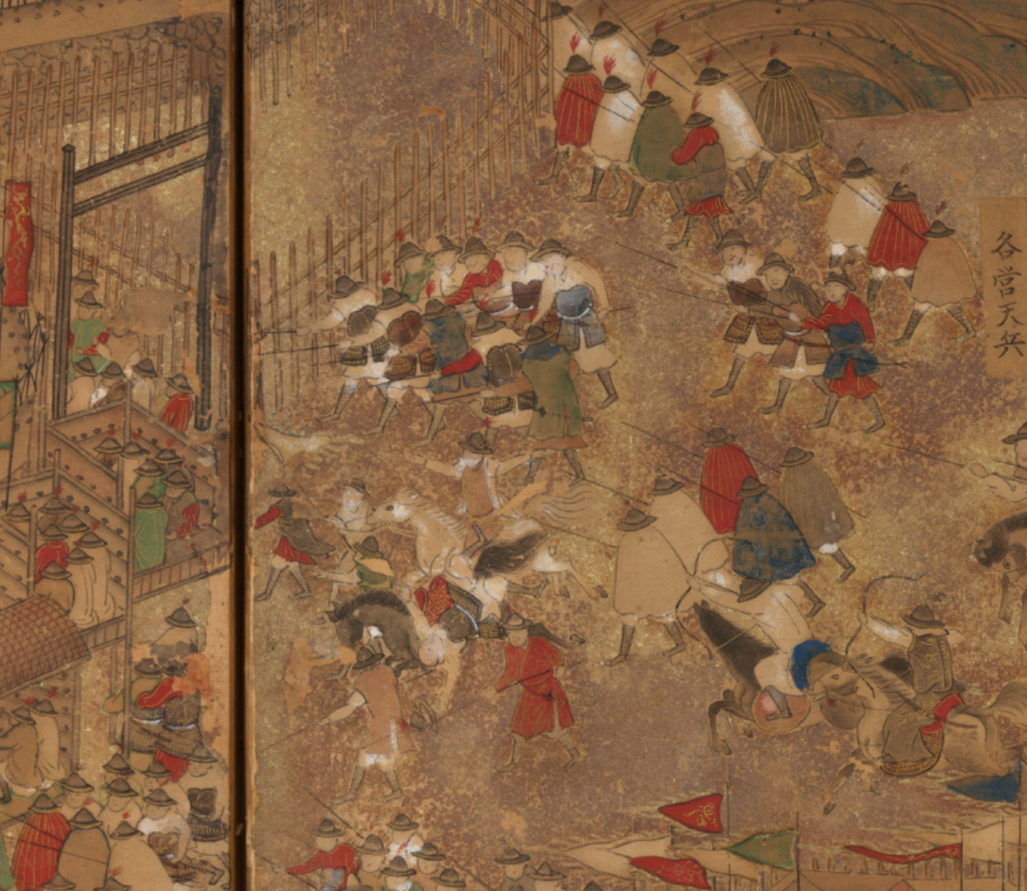 中国古代有哪些描绘战争的绘画作品