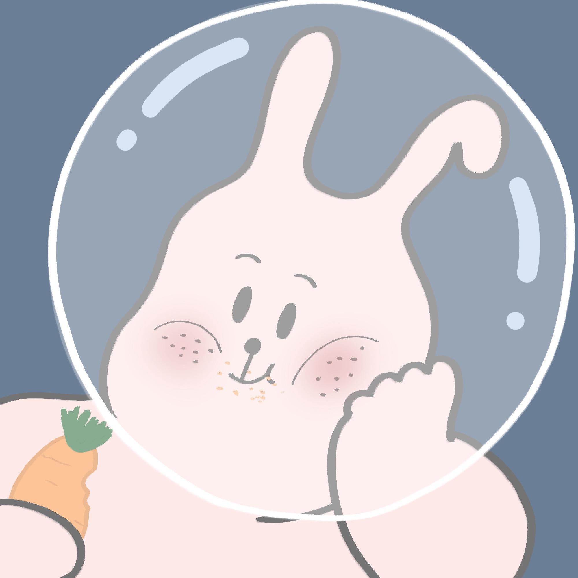 有没有兔子的头像(兔耳朵也行,最好是手绘的)?