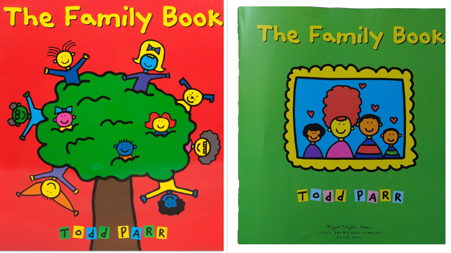 todd parr 英文绘本 the family book 家庭之书~中英字幕