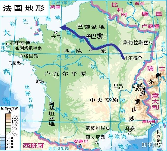 西欧最长的河流是哪条? - 知乎