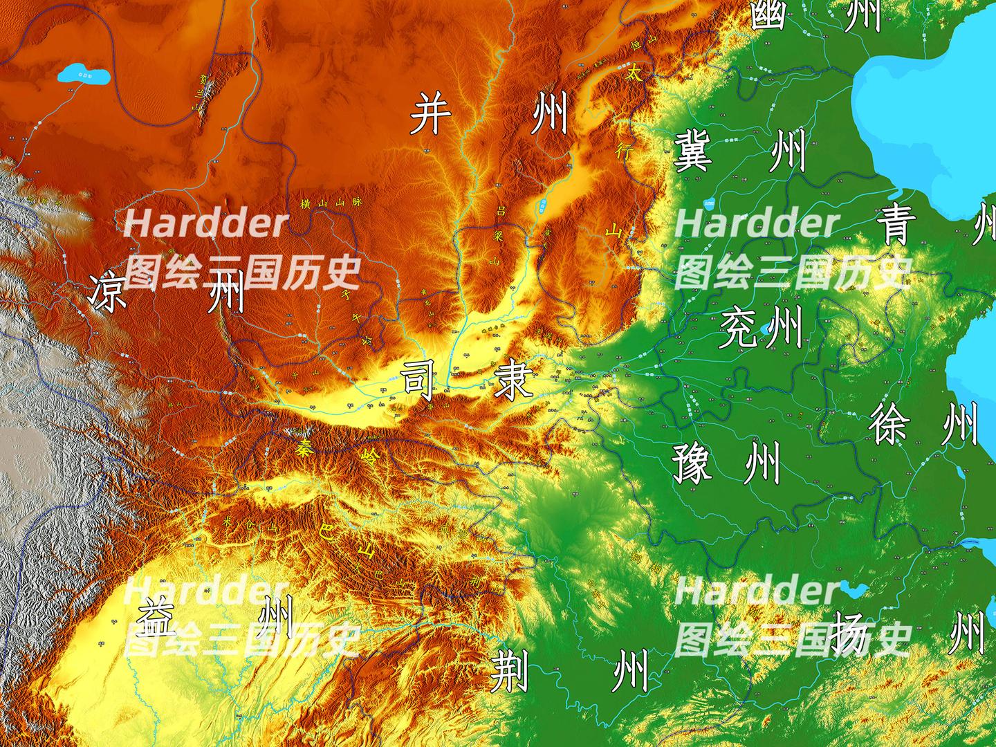 Hardder图绘三国历史(一):关羽离乡 - 知乎