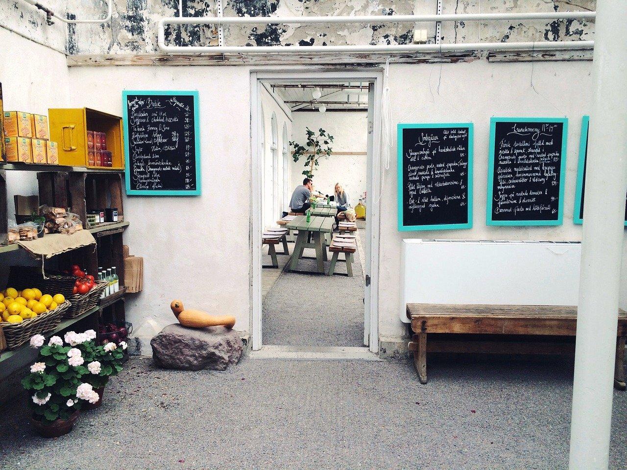 餐厅门外如何打菜单