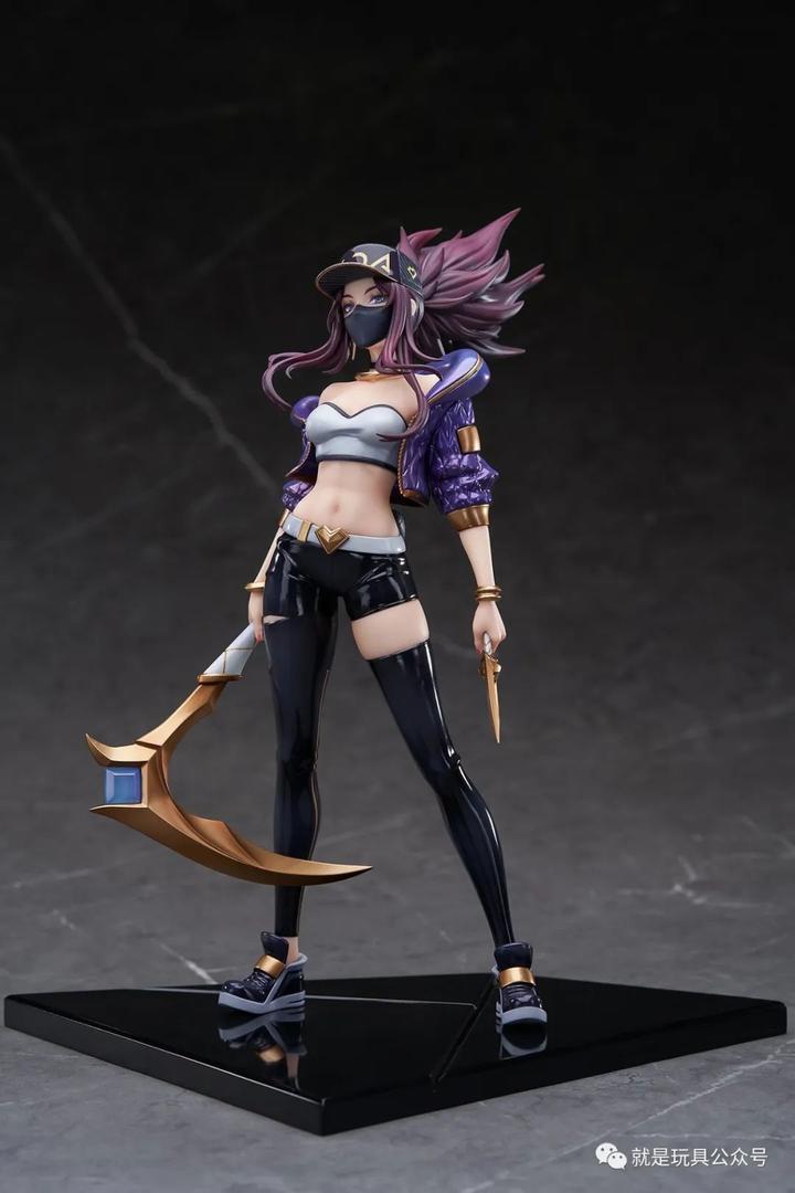 apex《英雄联盟》k/da 阿卡丽:帅气桀骜的女团嘻哈忍者!