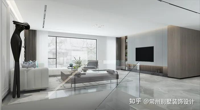 现代简约风格440平米常州别墅装修案例 - 知乎