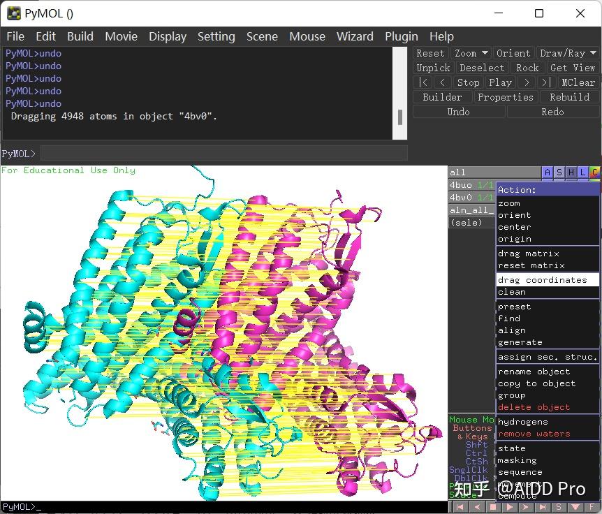 PyMOL入门基础--分子三维结构可视化教程(下篇) - 知乎