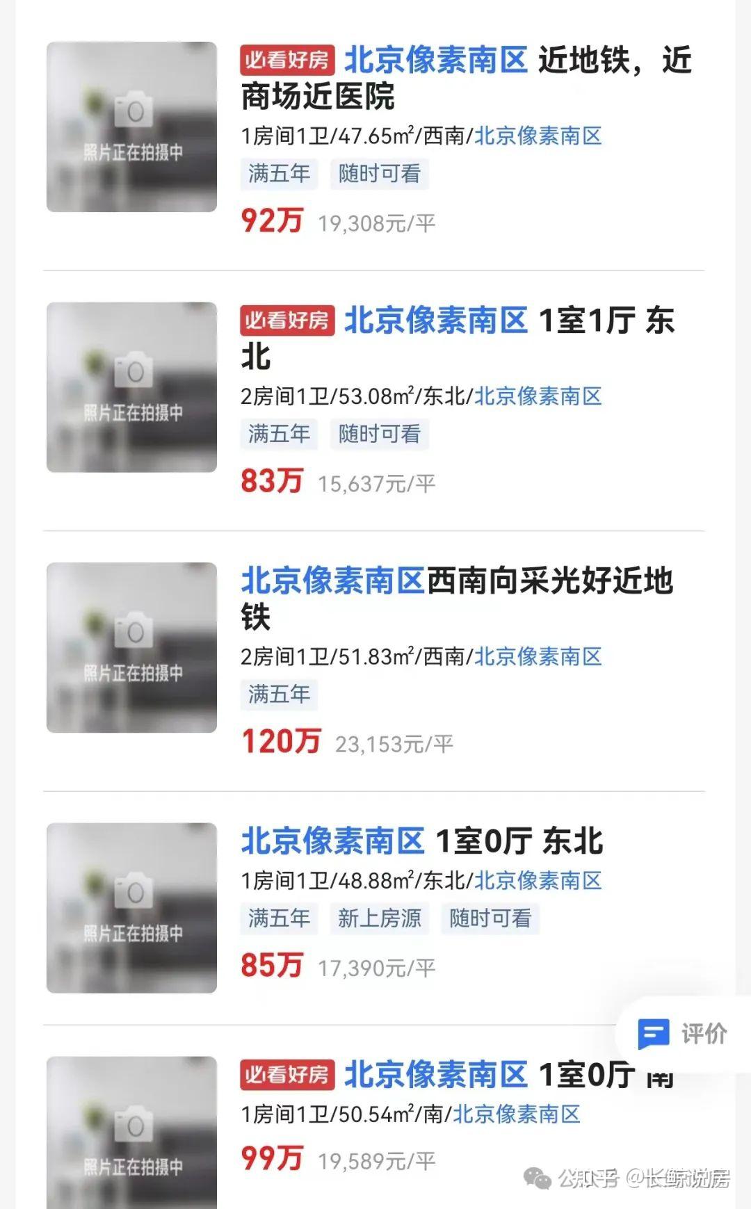北京楼市,朝阳东五环外总价82万,单价1.5万 - 知乎