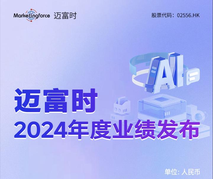一图读懂｜Marketingforce迈富时2024年度业绩报告 - 知乎