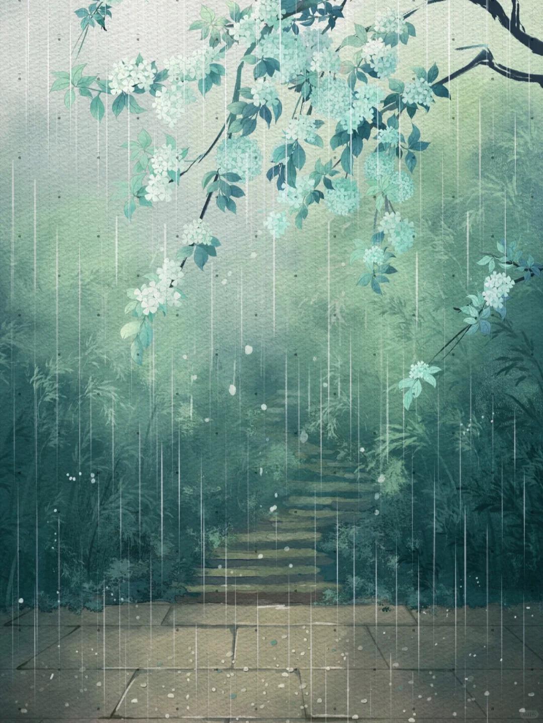 有没有描写下雨的古诗词