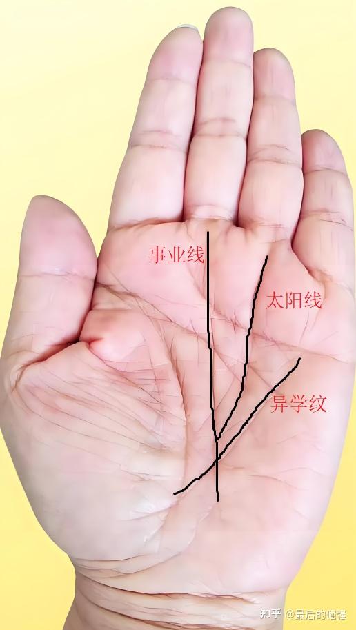 性格比较自负的掌纹