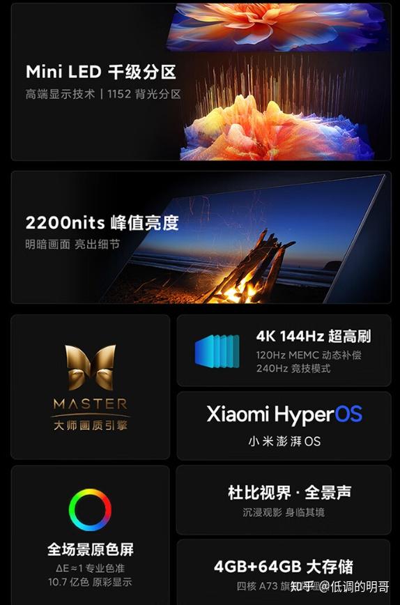 小米85寸miniled和华为v585寸怎么选