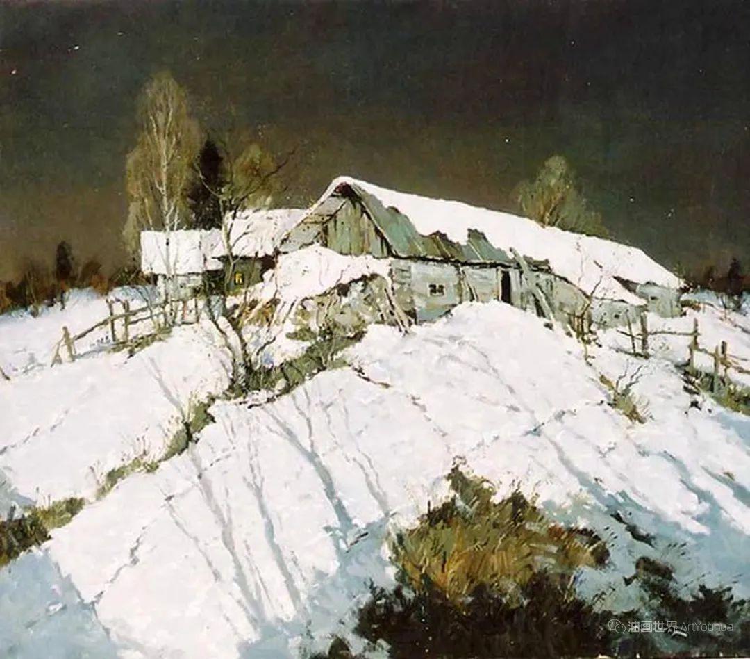 俄罗斯冬季风景画大师，亚历山大·克雷默作品- 知乎