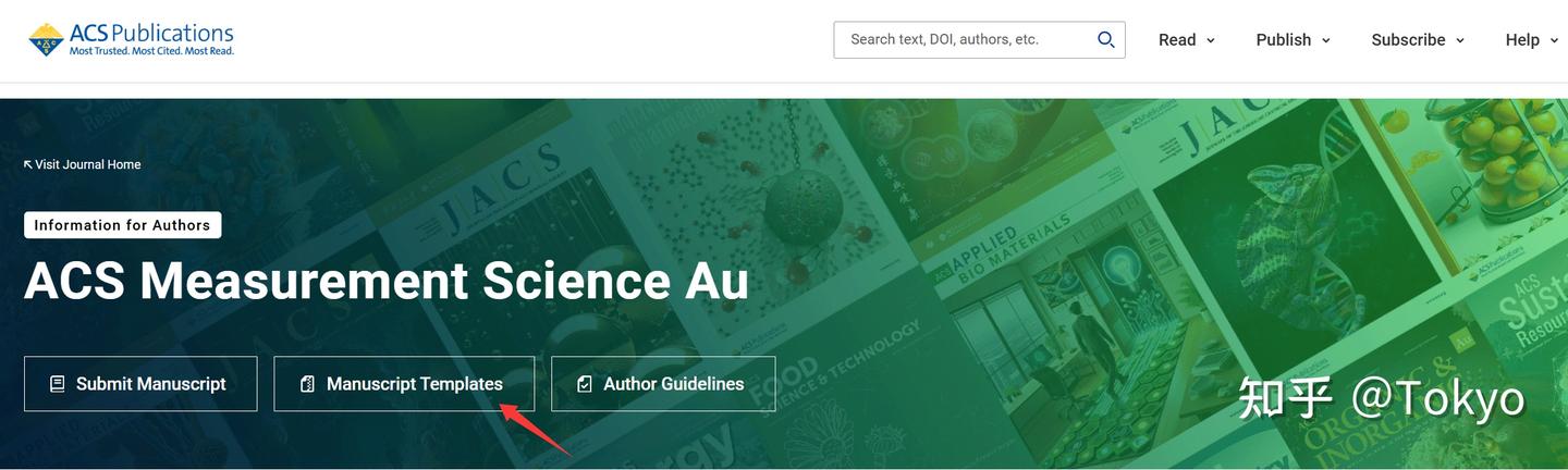ACS Measurement Science Au论文模板下载 - 知乎