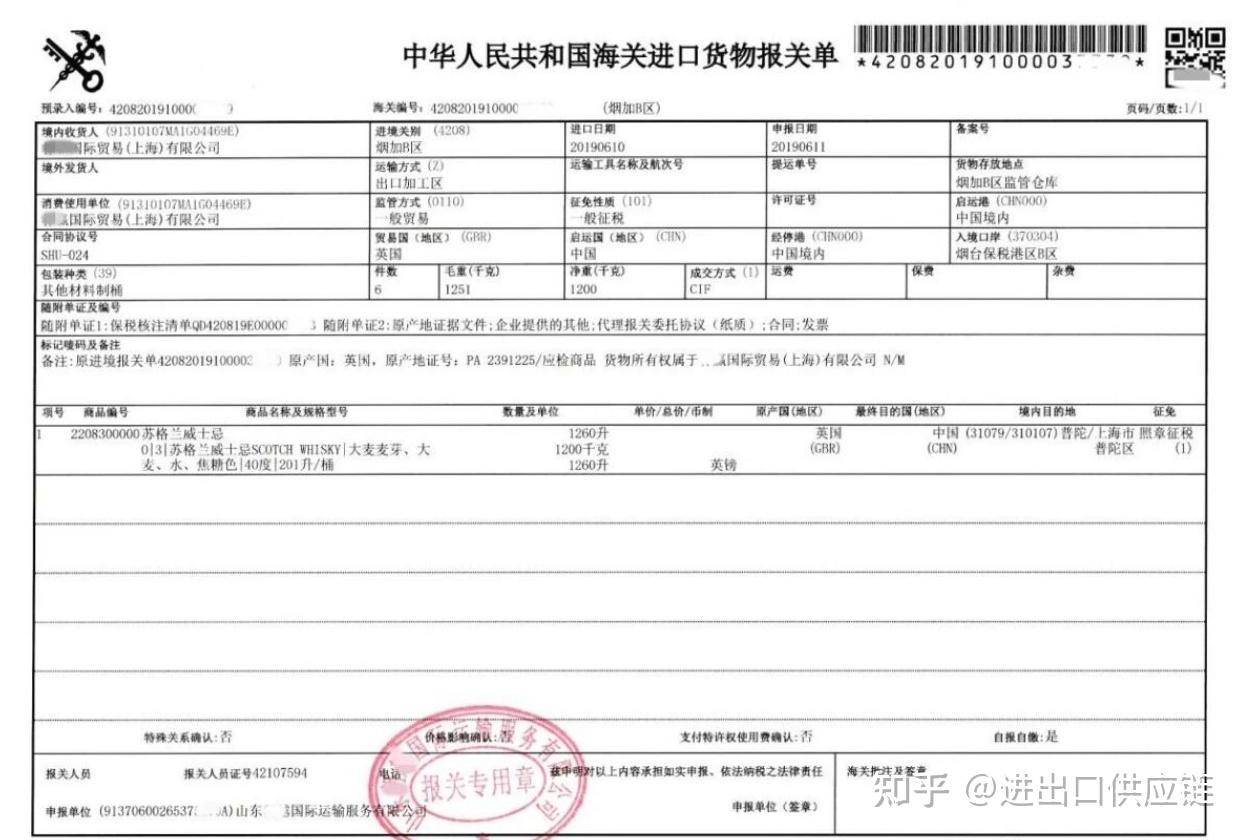 报关单详解 - 知乎