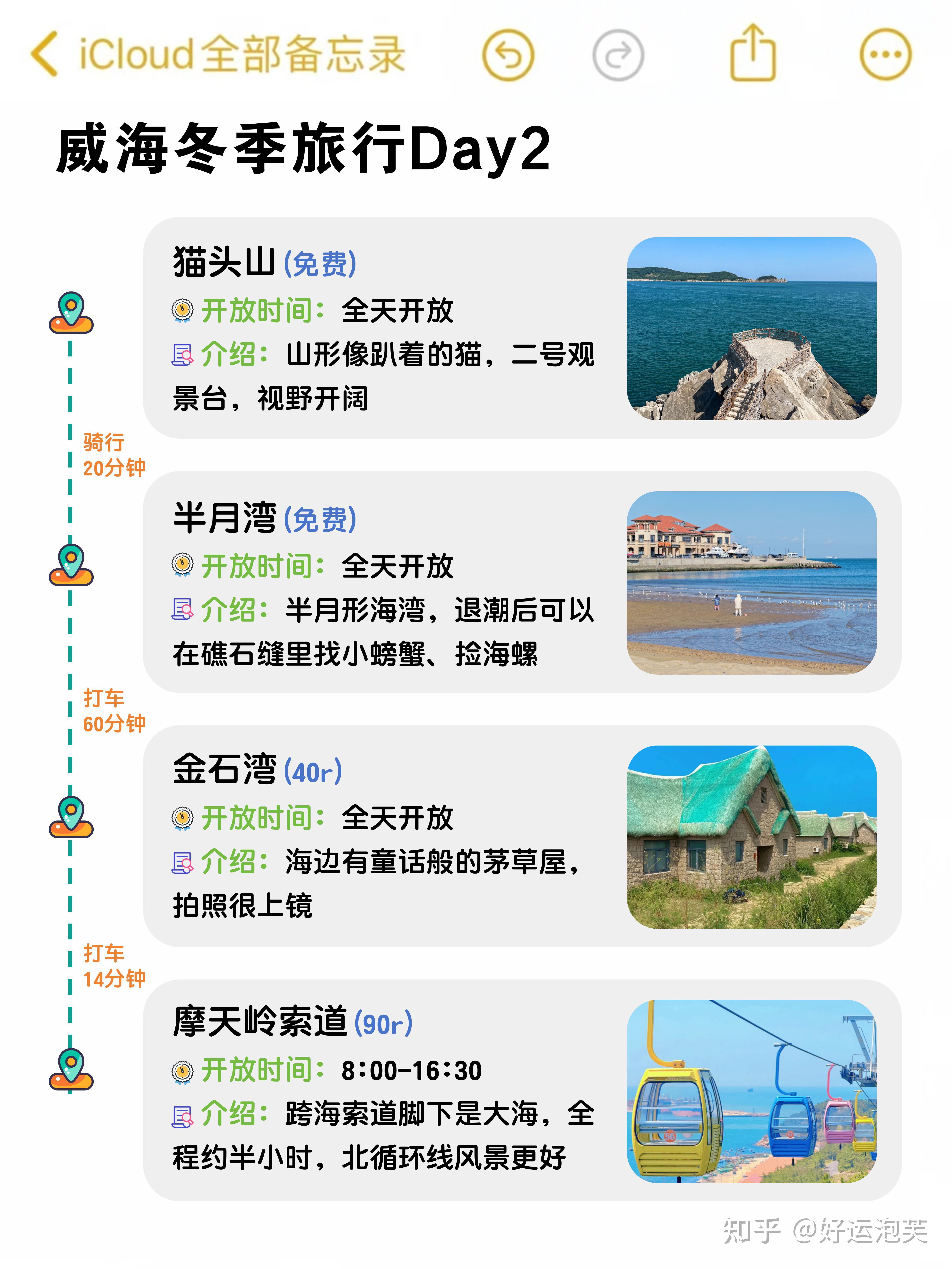 替大家试过了,威海只适合玩3️⃣天 - 知乎