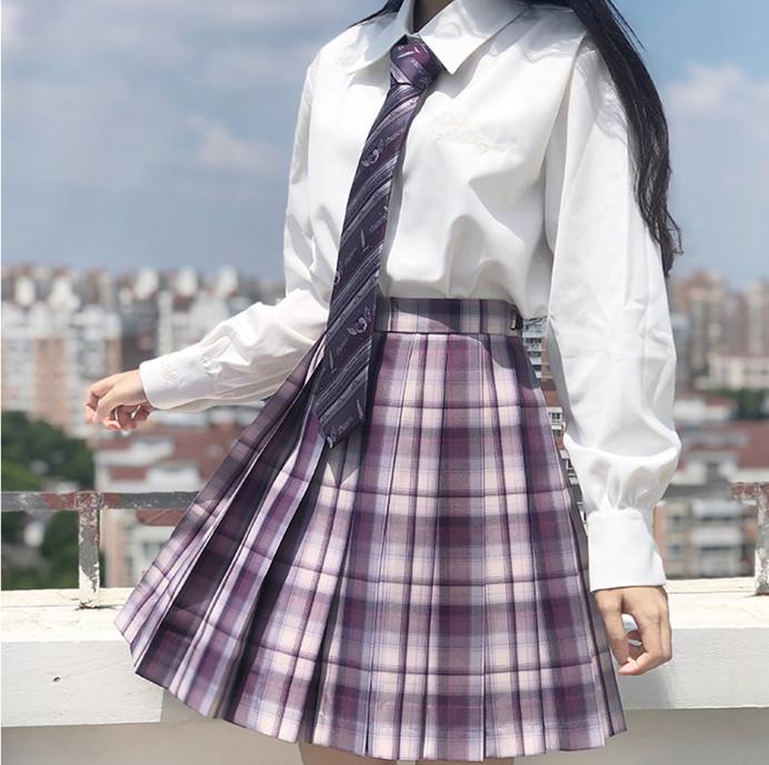 2021年有哪些好看的jk制服,13條絕美紫色系jk格裙推薦