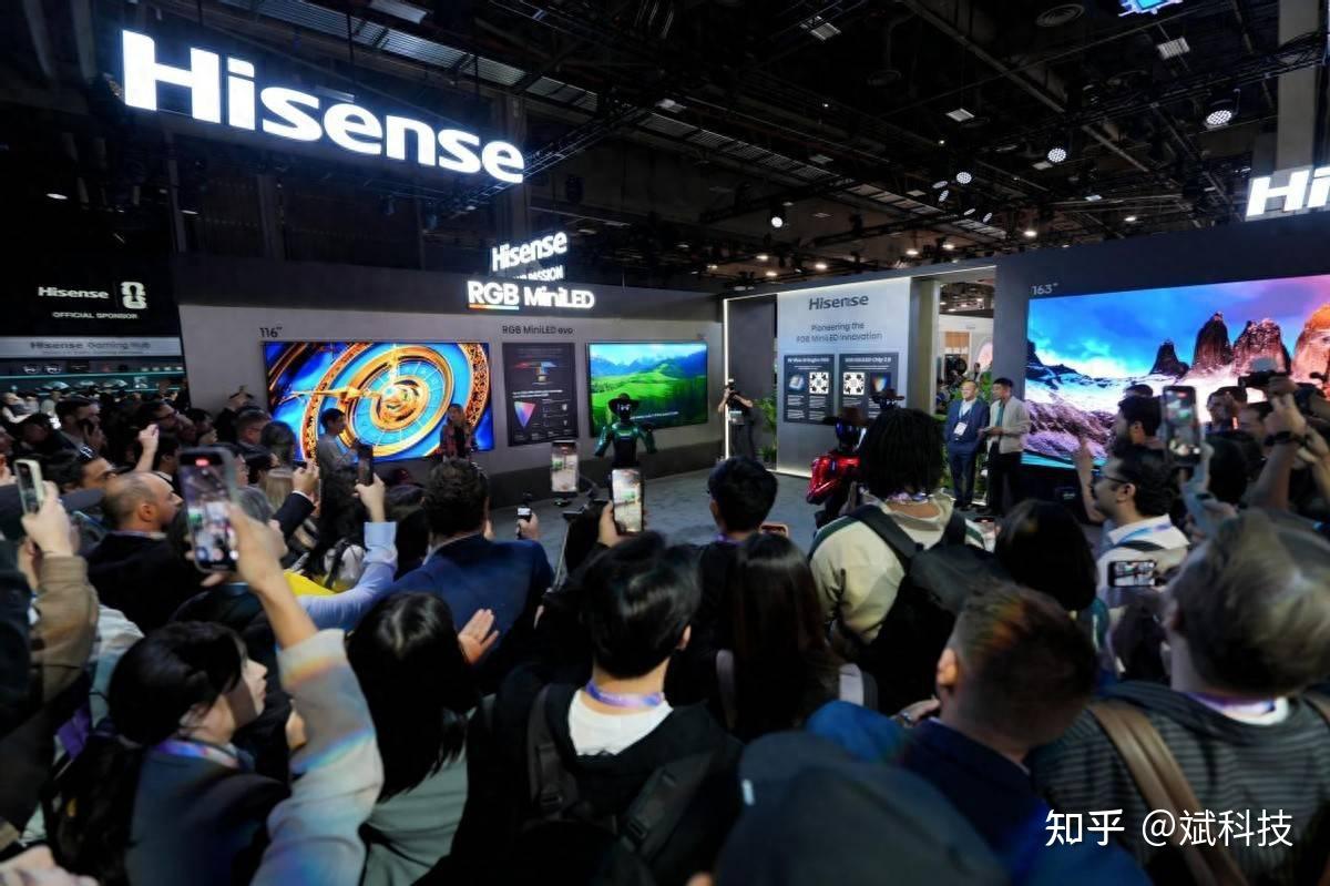 引老外“wow”声不断 海信全新一代RGB-Mini LED电视炸响CES 2026
