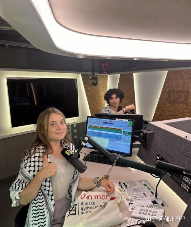 如何看待瑞典环保少女丹麦出席挺巴示威被捕