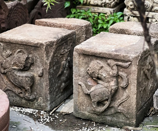 门枕石——中国古建筑中的石刻艺术品 - 知乎