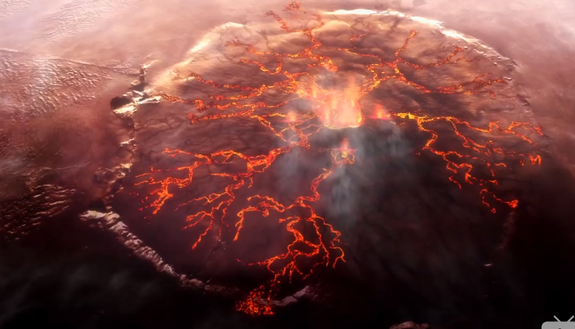 火星奥林匹斯山的山麓为什么是一圈陡崖