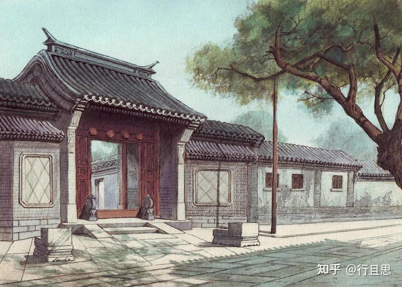 胡同与四合院，老北京最后一缕“乡愁” - 知乎