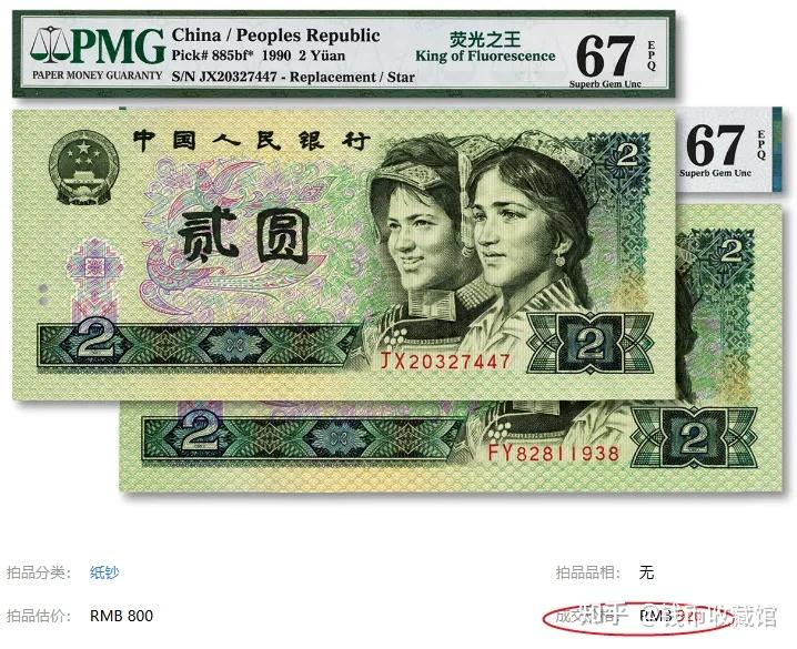 2元纸币单张卖了几百块,就是这个特征,或许你家就有 - 知乎