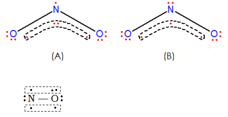 二氧化氮的電子式