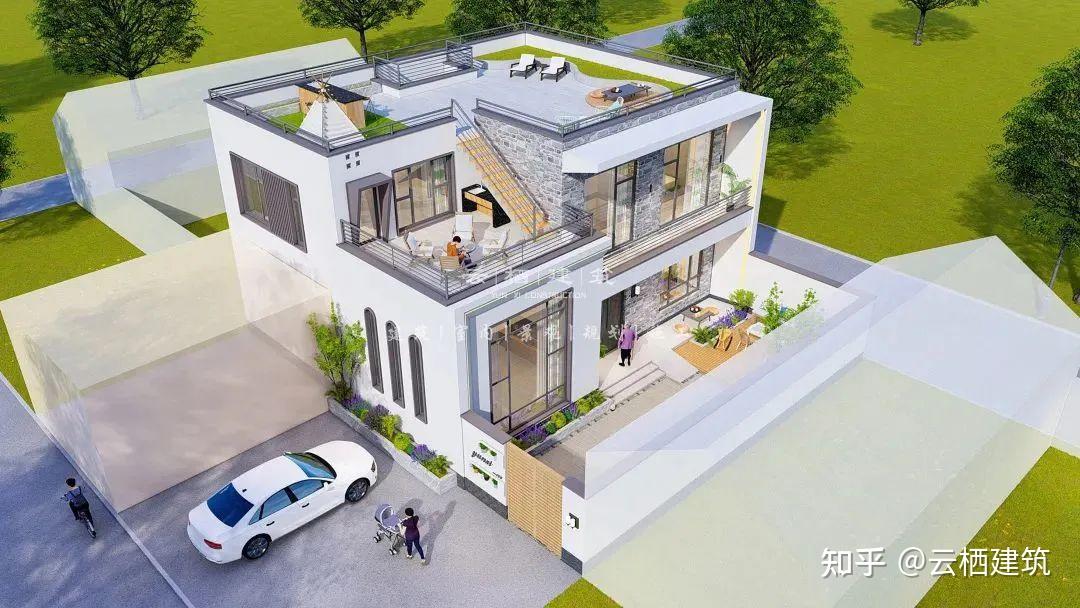 云栖建筑丨13款最新现代风别墅案例,年轻人超爱的高颜值住宅 - 知乎